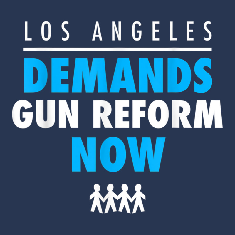 Los Angeles Demands Gun Reform Now   Protest March Shirt Men Denim Jacket | Artistshot