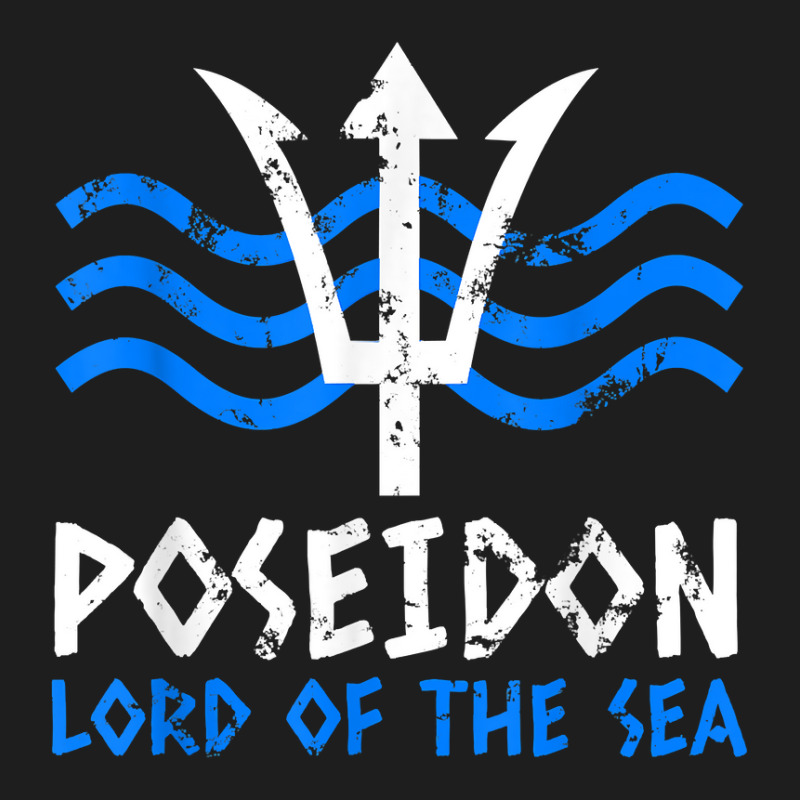 Poseidon Trident T Shirt Greek Gods Lord Of The Sea T-shirt Classic T-shirt | Artistshot