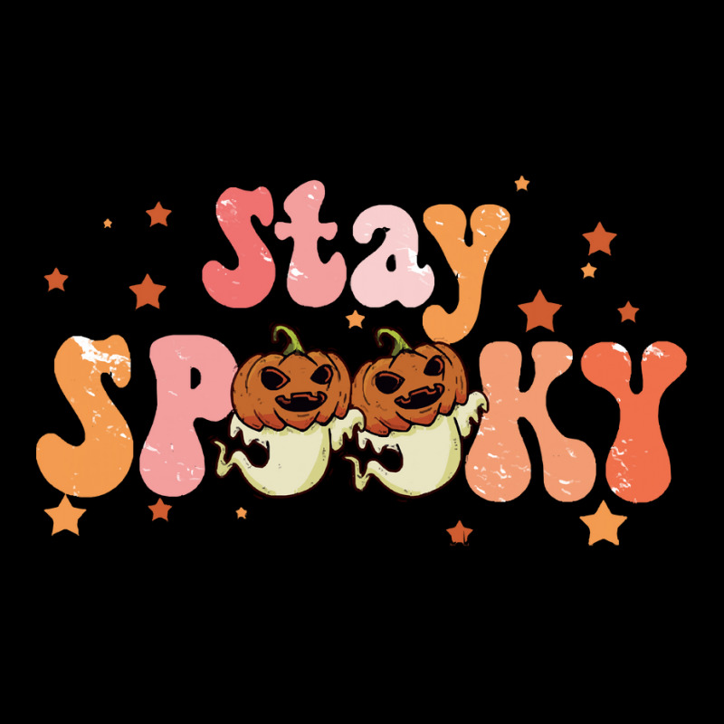 Stay Spooky T  Shirt Funny Halloween Costume Cute Ghost Pumpkin Stay S V-neck Tee | Artistshot