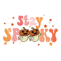 Stay Spooky T  Shirt Funny Halloween Costume Cute Ghost Pumpkin Stay S Stainless Steel Water Bottle | Artistshot