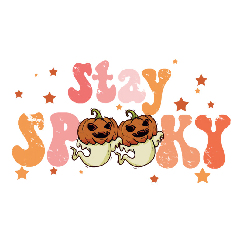 Stay Spooky T  Shirt Funny Halloween Costume Cute Ghost Pumpkin Stay S Stainless Steel Water Bottle | Artistshot