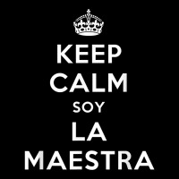 Keep Calm Soy La Maestra Bilingual Spanish Teacher Gift T Shirt Baby Tee | Artistshot