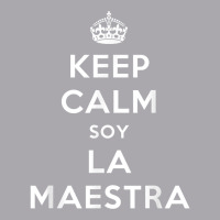 Keep Calm Soy La Maestra Bilingual Spanish Teacher Gift T Shirt Youth 3/4 Sleeve | Artistshot