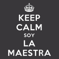 Keep Calm Soy La Maestra Bilingual Spanish Teacher Gift T Shirt Ladies Curvy T-shirt | Artistshot