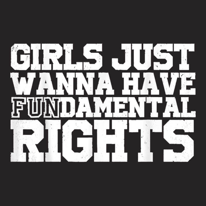 Girls Just Wanna Have Fundamental Rights Feminism Vintage Cap by CesarEmmanuelNavarrete | Artistshot