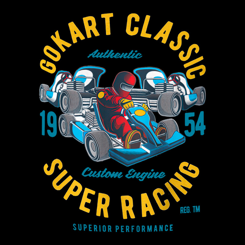 Gokart Classic, Gokart Classic Art, Gokart Classic Vintage, Gokart Cla Long Sleeve Baby Bodysuit by cm-arts | Artistshot