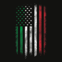 Italy Usa Flag 4th Of July Patriotic American Italian Flag T-shirt Scorecard Crop Tee | Artistshot