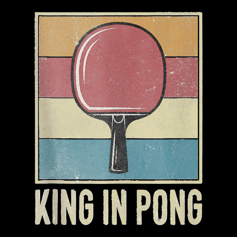 King In Pong Vintage Table Tennis Bat Ping Pong Tournament Tank Top Long Sleeve Shirts by DonaldGutier | Artistshot