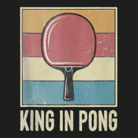 King In Pong Vintage Table Tennis Bat Ping Pong Tournament Tank Top Classic T-shirt | Artistshot