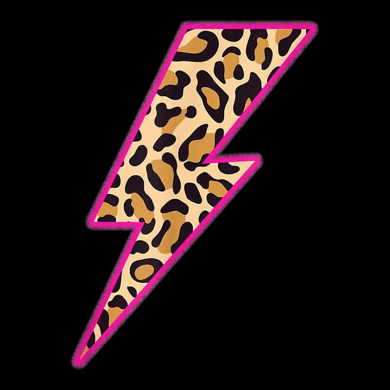 Leopard Lightning Bolt Cheetah Thunder Animal Graphic Print T-shirt Zipper Hoodie by cm-arts | Artistshot