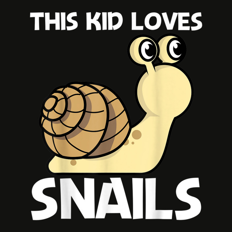 Cute Snail For Kids Boys Land Sea Freshwater Snail Lovers Scorecard Crop Tee by Golden | Artistshot