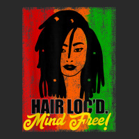 Hair Loc'd Mind Free Black Woman Face Drawing Locs Printed Hat | Artistshot