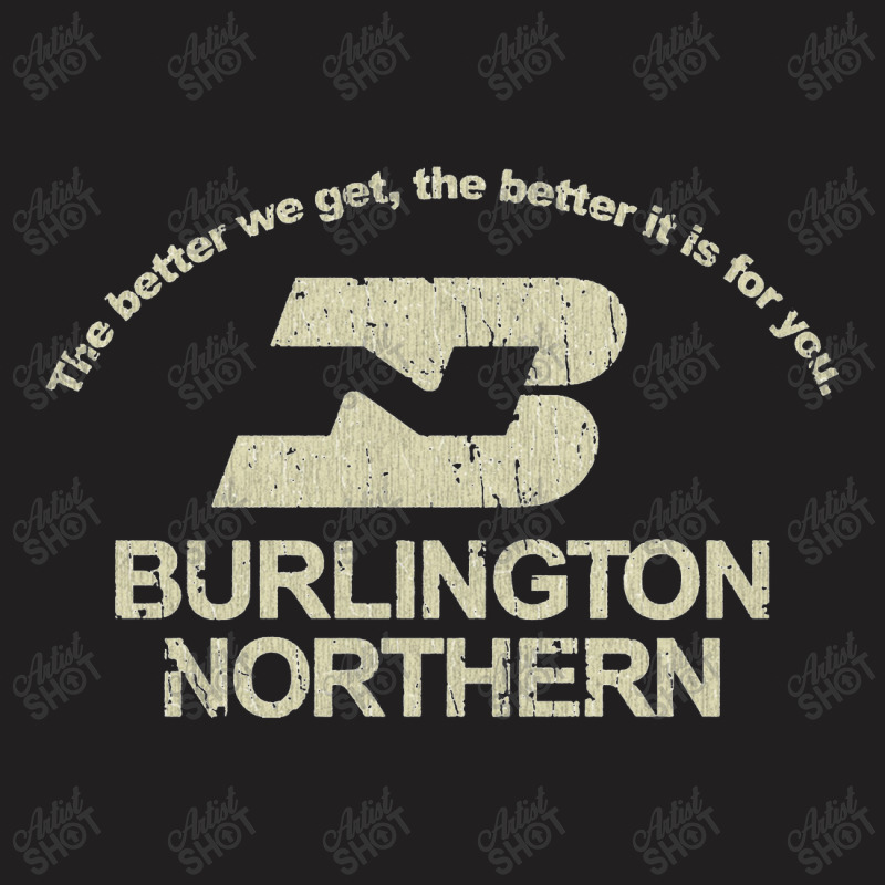 Burlington Northern 1970, Railroad T-shirt | Artistshot