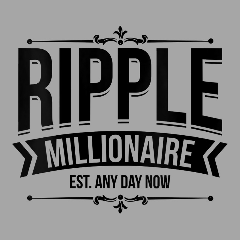 Womens Ripple Millionaire Est Any Day Now  Crypto Blockchain V Neck T Toddler Sweatshirt by cm-arts | Artistshot