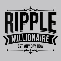 Womens Ripple Millionaire Est Any Day Now  Crypto Blockchain V Neck T Baby Bodysuit | Artistshot