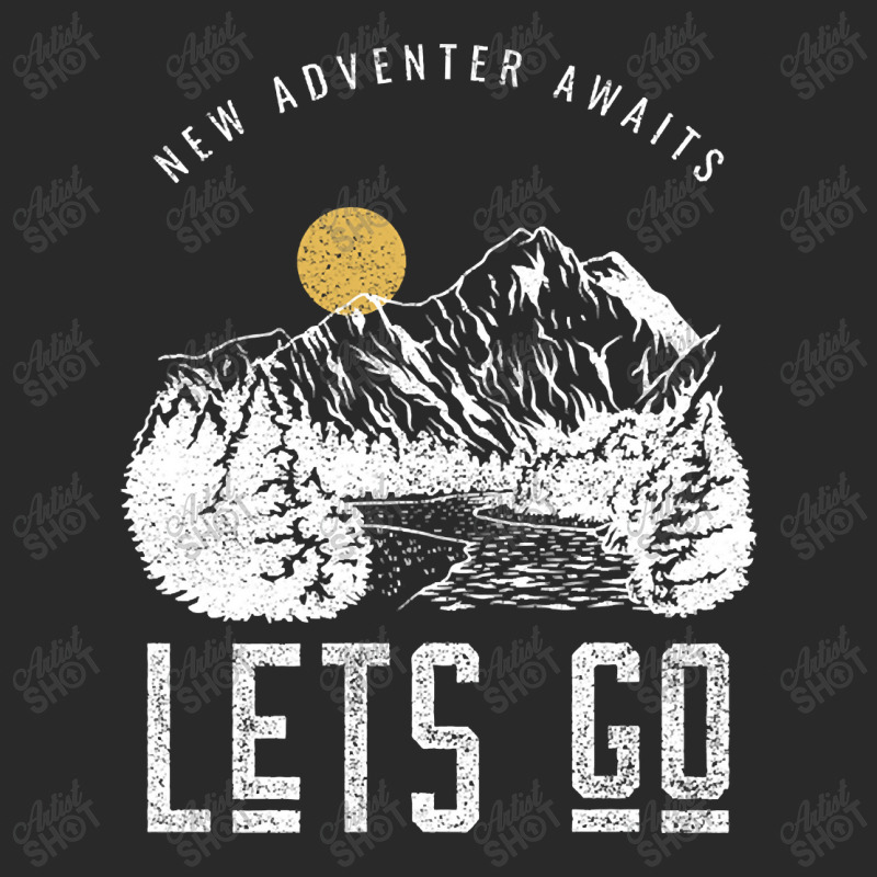 New Adventure Awaits , Lets Go Printed hat by laurynvanhoose | Artistshot