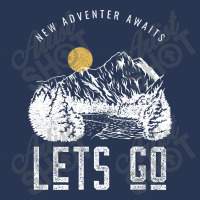 New Adventure Awaits , Lets Go Men Denim Jacket | Artistshot