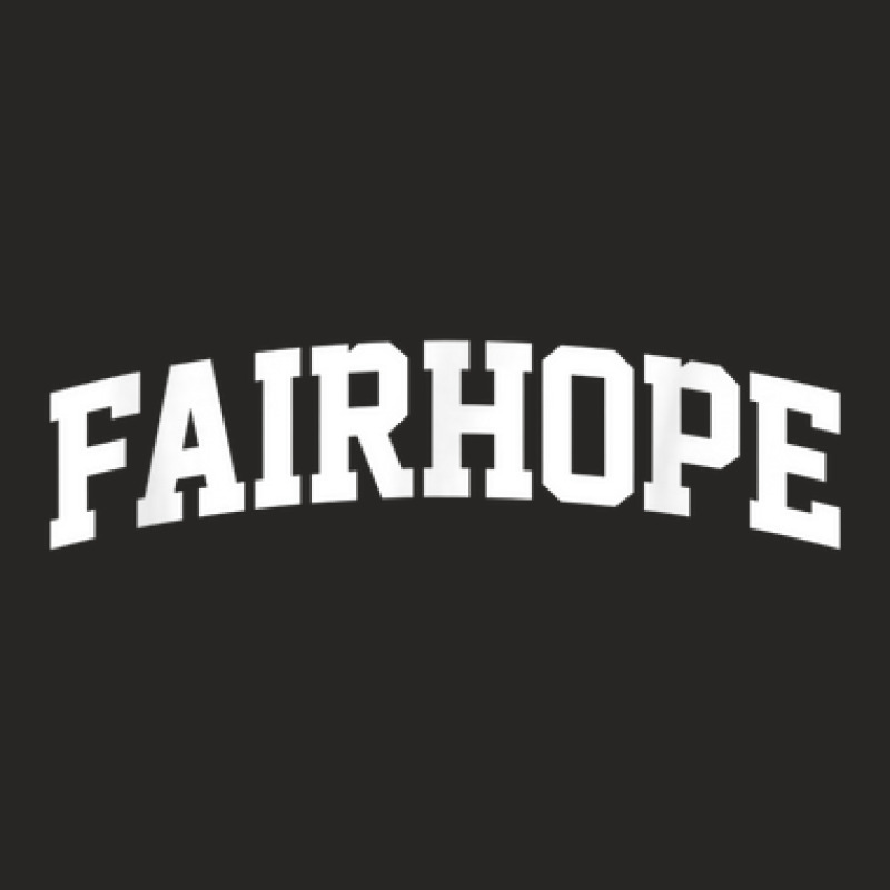 Fairhope Athletic Arch High School College Style Ladies Fitted T-Shirt by BooBug | Artistshot