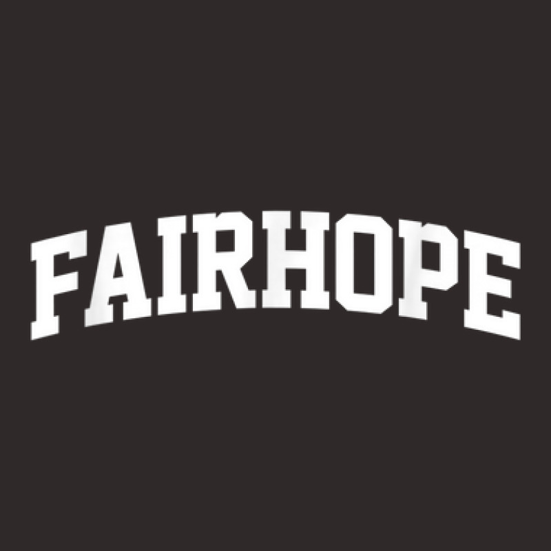 Fairhope Athletic Arch High School College Style Racerback Tank by BooBug | Artistshot