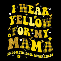 I Wear Yellow For My Mama Endometriosis Awareness Pocket T-shirt | Artistshot