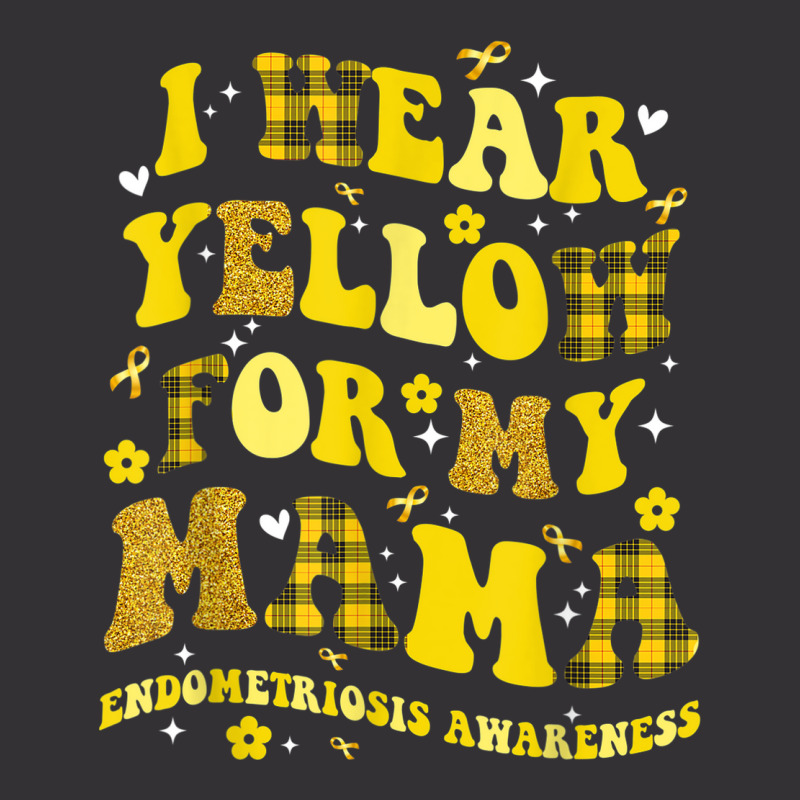 I Wear Yellow For My Mama Endometriosis Awareness Vintage Short by Bandits | Artistshot