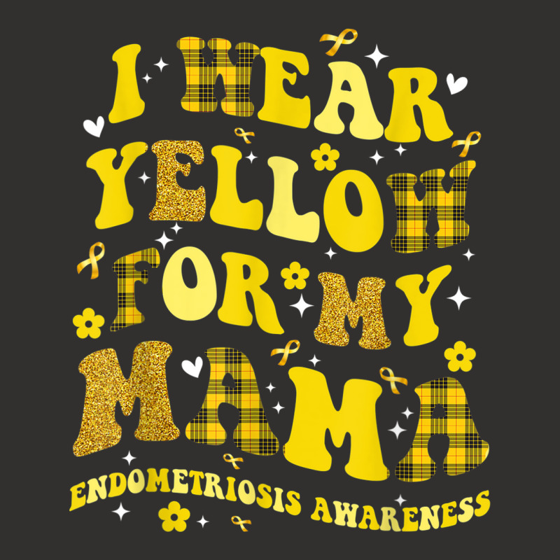 I Wear Yellow For My Mama Endometriosis Awareness Champion Hoodie by Bandits | Artistshot