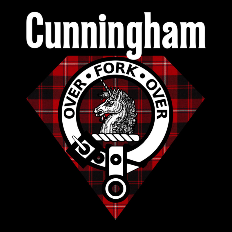 Cunningham Clan Scottish Name Coat Of Arms Tartan Sweatshirt Cropped Sweater by cm-arts | Artistshot