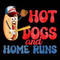 Hot Dogs And Home Runs Hotdog Baseball Touchdown T Shirt Legging | Artistshot