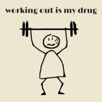 Working Out Is My Drug Short Sleeve Gym Outfit Shirt Apparel Cropped Hoodie | Artistshot