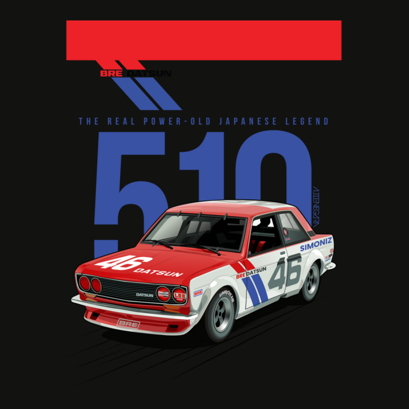 Bre Datsun 510 - Old Japanese Legend Car Scorecard Crop Tee by cm-arts | Artistshot