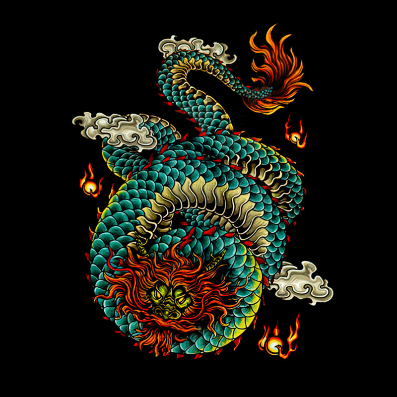 Chinese Dragon, Oriental Vintage, Symbolic, East Asian Culture, Japane Youth Jogger | Artistshot