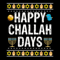 Happy Challah Days Jewish Holiday Gifts V-neck Tee | Artistshot