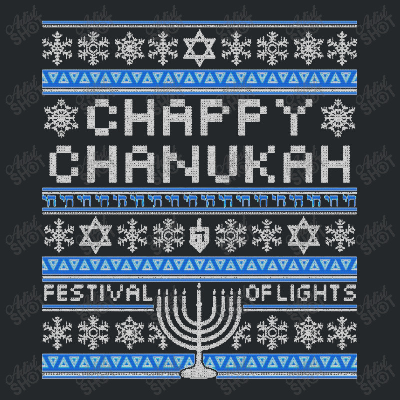 Chappy Chanukah Sweater, Hanukkah Crewneck Sweatshirt | Artistshot