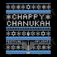 Chappy Chanukah Sweater, Hanukkah Men's 3/4 Sleeve Pajama Set | Artistshot