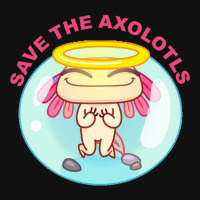 Save The Axolotls Skinny Tumbler | Artistshot