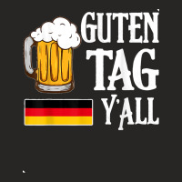 Guten Tag Y'all Oktoberfest Beer Festival Funny Ladies Fitted T-shirt | Artistshot