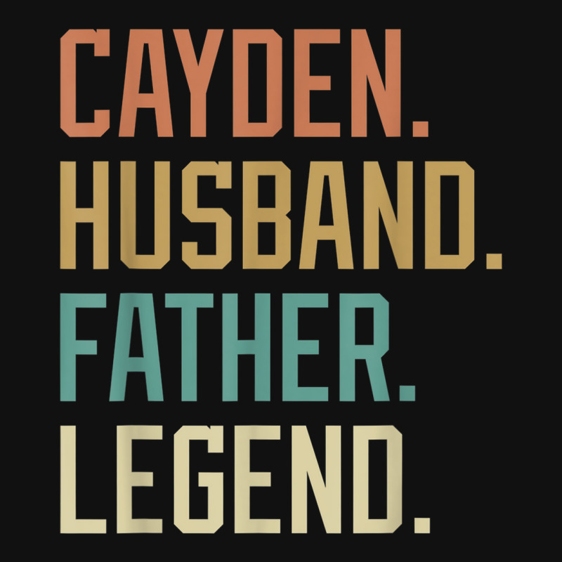 Cayden Husband Father Legend Father's Day Retro Crew Socks | Artistshot