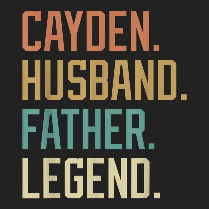 Cayden Husband Father Legend Father's Day Retro Backpack | Artistshot