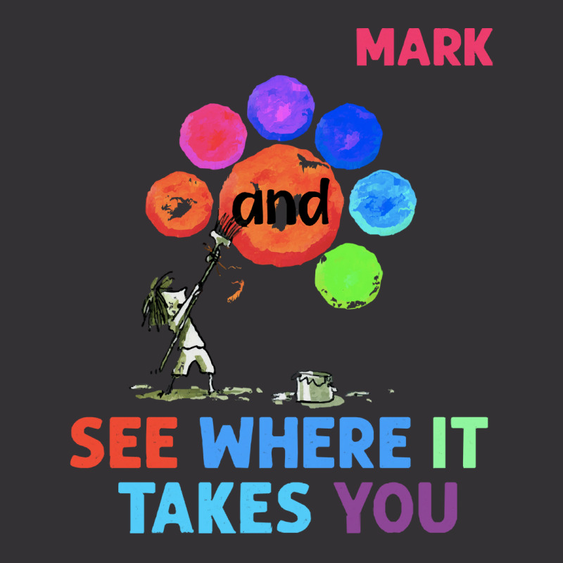 The Dot T  Shirt Funny Make Your Mark And See Where It Takes You The D Vintage Short | Artistshot