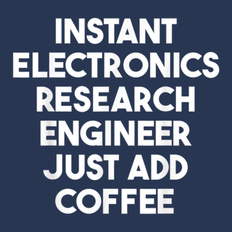 Instant Electronics Research Engineer Just Add Coffee Men Denim Jacket by Lion | Artistshot