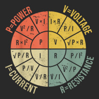 Ohms Law Diagram Electrical Electronics Engineer Vintage T Shirt Printed Hat | Artistshot