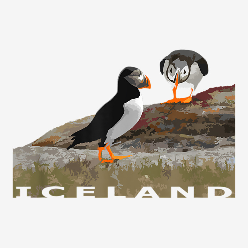 Iceland Puffin T Shirt Baby Bibs by cm-arts | Artistshot