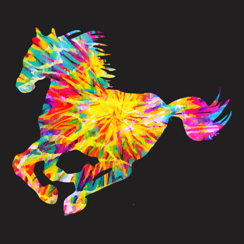 Tie Dye Horse T  Shirt T I E D Y E A B S T R A C T H O R S E T  Shirt T-shirt | Artistshot