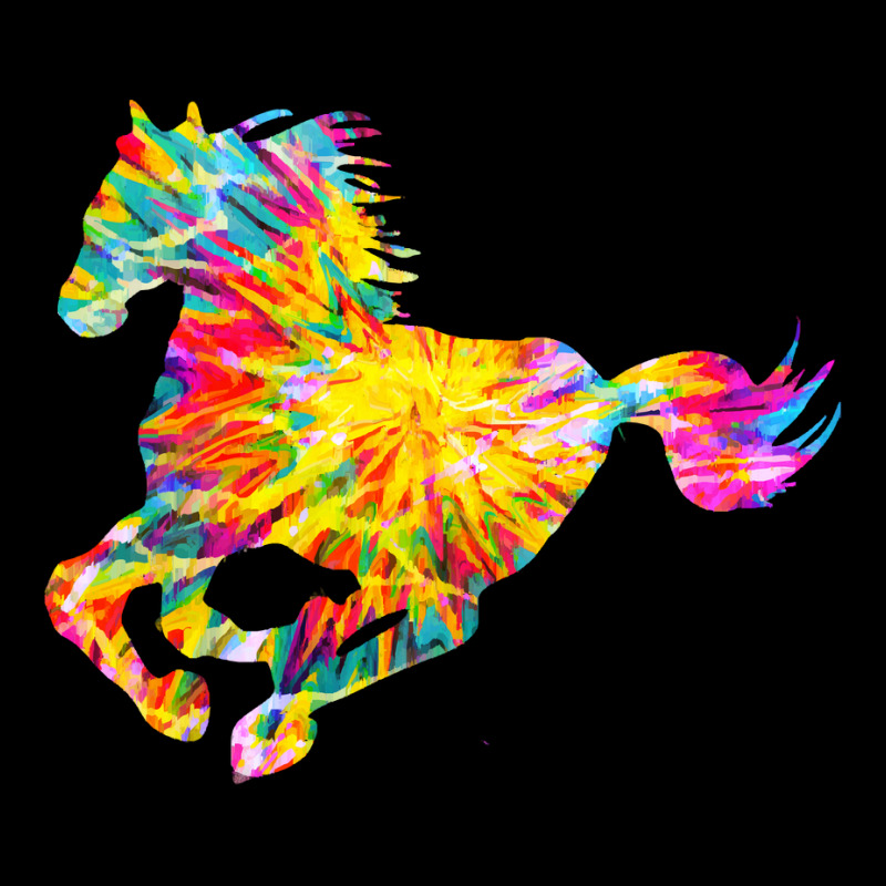 Tie Dye Horse T  Shirt T I E D Y E A B S T R A C T H O R S E T  Shirt V-neck Tee | Artistshot