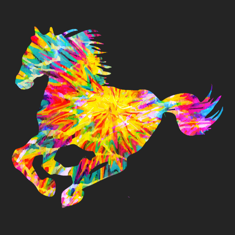 Tie Dye Horse T  Shirt T I E D Y E A B S T R A C T H O R S E T  Shirt 3/4 Sleeve Shirt | Artistshot