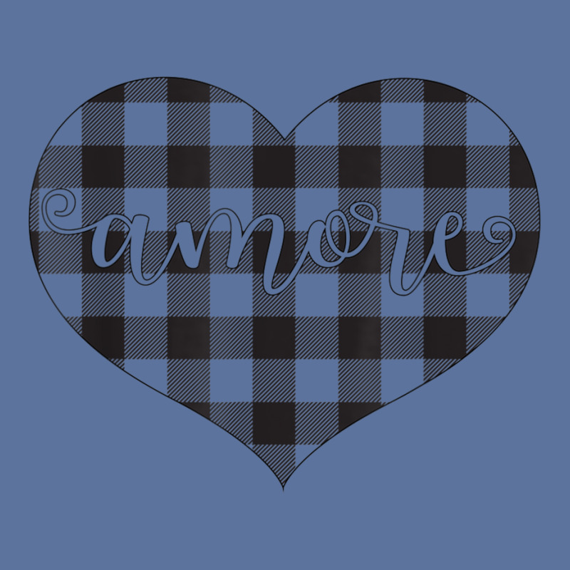 Buffalo Plaid Heart Valentine's Day Love   Amore T Shirt Lightweight Hoodie by cm-arts | Artistshot