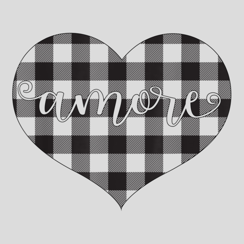 Buffalo Plaid Heart Valentine's Day Love   Amore T Shirt Men's Polo Shirt by cm-arts | Artistshot