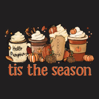 Tis The Season T  Shirt Cute Halloween Coffe Tis The Season Happy Than T-shirt | Artistshot