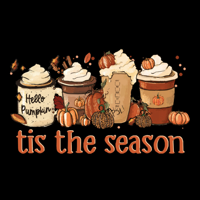 Tis The Season T  Shirt Cute Halloween Coffe Tis The Season Happy Than Zipper Hoodie | Artistshot