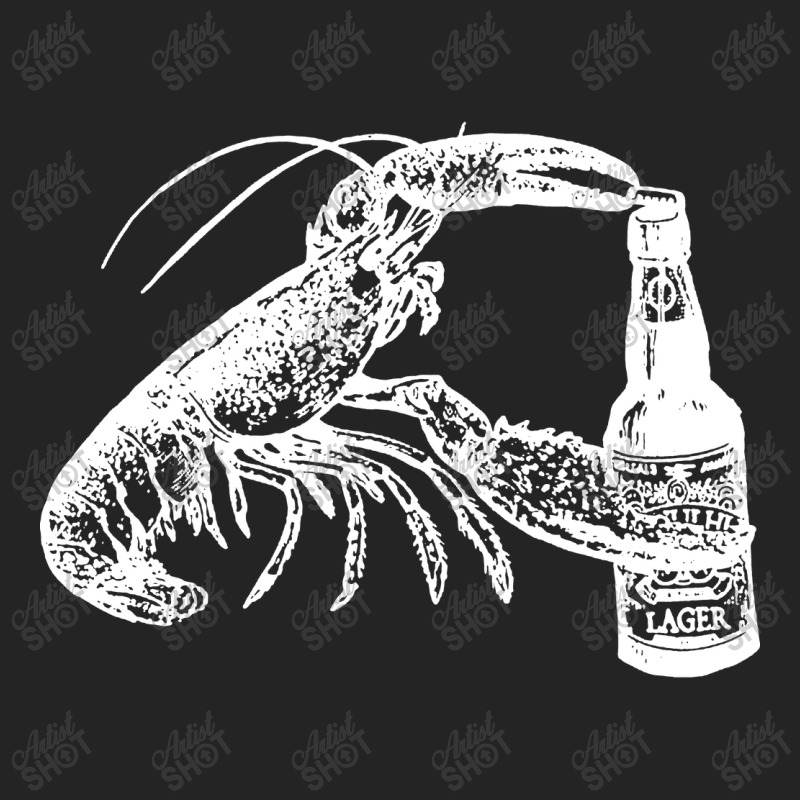 Lobster Drinking Beer 3/4 Sleeve Shirt | Artistshot
